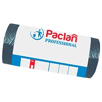 Мешки для мусора 60 л, черные, в рулоне 50 шт., ПНД, 6,2 мкм, 800х600 мм, PACLAN Professional, 604078 в Волгодонске