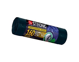 Мешки для мусора 160 л, двухслойные, синие, в рулоне 10 шт., ПВД, 30 мкм, 1100х800 мм, GRIFON SUPER POWER , 101-092 в Волгодонске