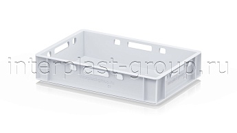 Ящик для мяса и колбасных изделий Е-1 белый в Волгодонске Ящик для мяса и колбасных изделий Е-1 белый в Волгодонске