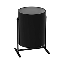 Урна металлическая уличная, Титан, 25 л, цвет черный в Волгодонске