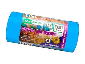 Мешки для мусора 35 л, ароматизированные, синие, в рулоне 30 шт., ПНД, 12 мкм, 640х500 мм, EXTRA, 3530661 в Волгодонске Мешки для мусора 35 л, ароматизированные, синие, в рулоне 30 шт., ПНД, 12 мкм, 640х500 мм, EXTRA, 3530661 в Волгодонске