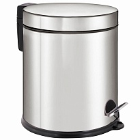 Ведро-контейнер для мусора урна с педалью LAIMA Classic Plus, 5 л, зеркальное в Волгодонске Ведро-контейнер для мусора урна с педалью LAIMA Classic Plus, 5 л, зеркальное в Волгодонске