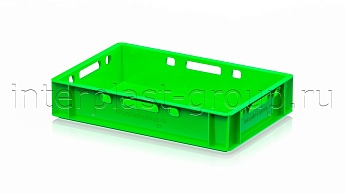 Ящик для мяса и колбасных изделий Е-1 светло-зеленый в Волгодонске Ящик для мяса и колбасных изделий Е-1 светло-зеленый в Волгодонске