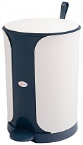 Контейнер для мусора Sтилъ с педалью 11 л синий 11 синий в Волгодонске