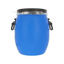 Бочка пластиковая 20 л с хомутом в Волгодонске Бочка пластиковая 20 л с хомутом в Волгодонске