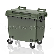 Контейнер для мусора 660 л зеленый 660 зеленый в Волгодонске