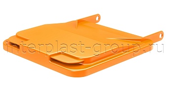 Комплект крышки для контейнера 120 л. оранжевая  оранжевый в Волгодонске