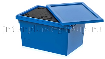 Изотермический контейнер KV 6432 в сборе с крышкой голубой в Волгодонске