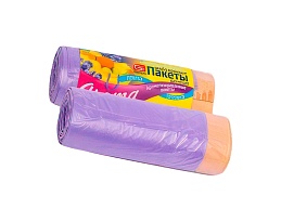 Мешки для мусора 35 л, ароматизированные, Лаванда, сиреневые, в рулоне 10 шт., ПНД, 12 мкм, 560х530 мм, GRIFON Aroma, 101-080 La в Волгодонске Мешки для мусора 35 л, ароматизированные, Лаванда, сиреневые, в рулоне 10 шт., ПНД, 12 мкм, 560х530 мм, GRIFON Aroma, 101-080 La в Волгодонске