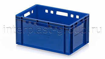 Ящик для мяса и колбасных изделий Е-3 синий в Волгодонске
