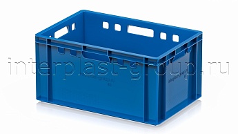 Ящик для мяса и колбасных изделий Е-3 голубой в Волгодонске