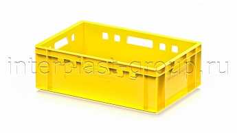 Ящик для мяса и колбасных изделий Е-2 желтый в Волгодонске