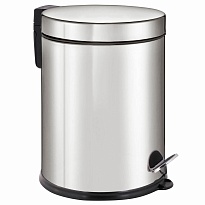 Ведро-контейнер для мусора урна с педалью LAIMA Classic Plus, 12 л, зеркальное в Волгодонске Ведро-контейнер для мусора урна с педалью LAIMA Classic Plus, 12 л, зеркальное в Волгодонске