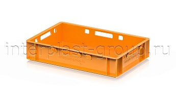 Ящик для мяса и колбасных изделий Е-1 оранжевый в Волгодонске