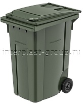 Мусорный контейнер 360 л зеленый 360 зеленый в Волгодонске